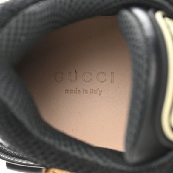 GUCCI
XSEGA Mesh Suede Calfskin Removable Crystals Womens Flashtrek Sneakers 9.5 - Picture 6 of 11